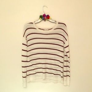 Pink Rose black/white sweater size S